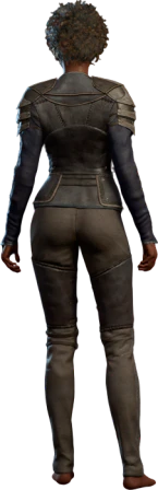 Shadeclinger Armour Human Back