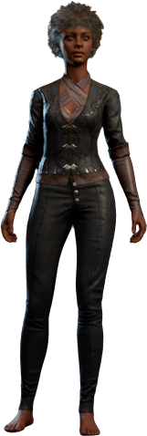 Raffish Midnight Outfit Human Front