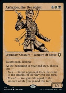 An alternate version of Commander Legends' Astarion, the Decadent