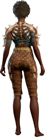 Bonespike Garb Human Back
