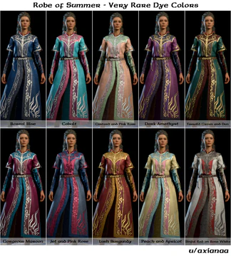 Very Rare Dye Colors