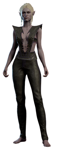 Minthara wearing her camp clothes