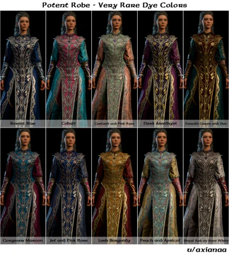 Very Rare Dye Colors