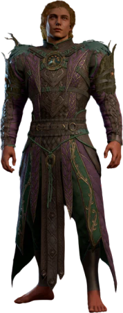 Armour of the Sporekeeper High Elf Front