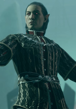 Cazador during the ritual