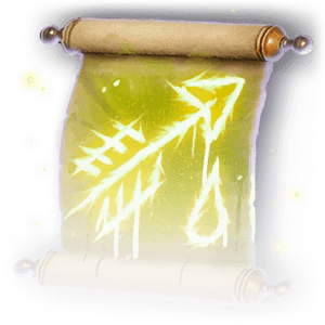 Scroll of Melf's Acid Arrow image