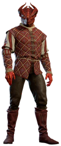 Qudenos's dragonborn model