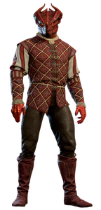 Qudenos's dragonborn model