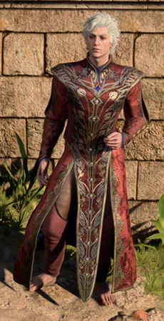 Shelter of Athkatla worn by Astarion