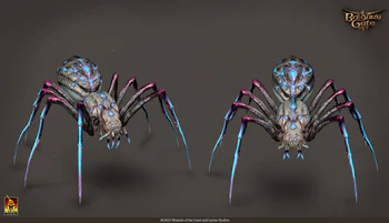 Spider mesh and texture by Tim van Wassenhove