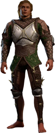 Breastplate +1 High Elf Front