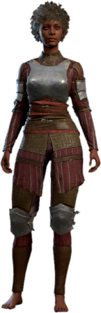 Half Plate Armour Human Front