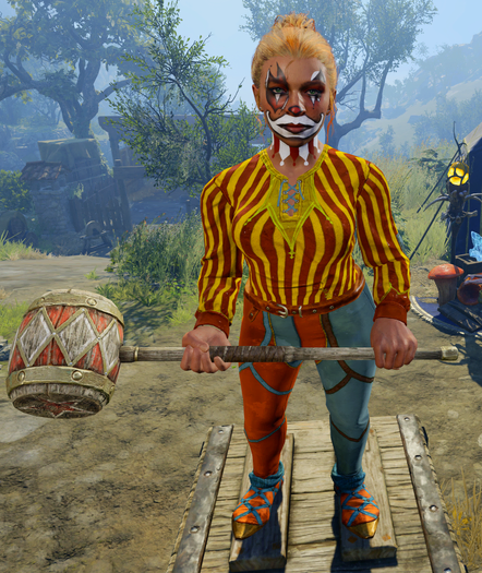 Decorated appearance in game