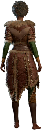 Sharpened Snare Cuirass Human Back