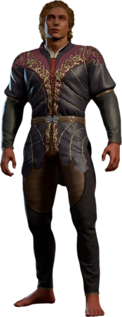 Padded Armour Astarion Half-Elf Front