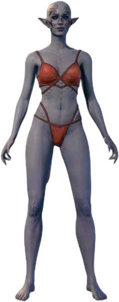 Underwear Tiefling Front