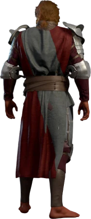 Flame Enamelled Armour High Elf Back