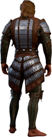 Splint Armour High Elf Back