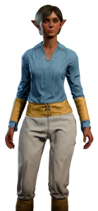 Baby Blue and Gold Dye