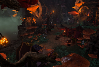 Underdark Campsite
