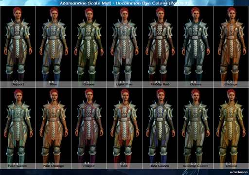 Uncommon Dye Colors
