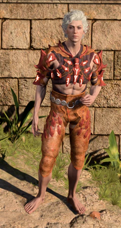 Bonespike Garb worn by Astarion