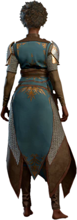 Chain Mail +1 Human Back