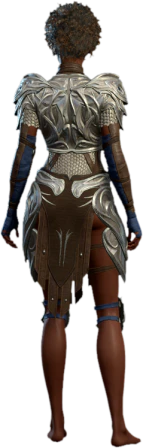 Githyanki Breastplate Human Back