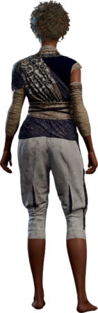 Drunken Cloth Human Back