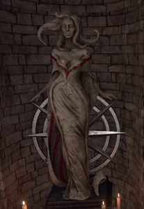 Statue in Tabernacle