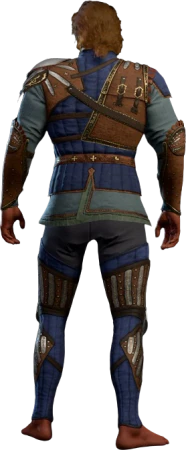 Padded Armour B Half-Elf Back