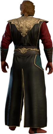 Robe of Exquisite Focus Half-Elf Back