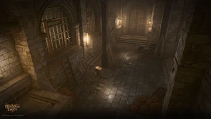 The prison area in the basement (by Tim Wilmsen)