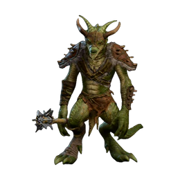 Kobold with Ceremonial Mace