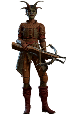 Grisly wearing a Whispering Mask