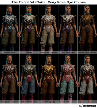 Very Rare Dye Colors