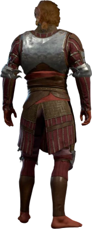 Half Plate Armour High Elf Back