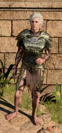 Psionic Ward Armour worn by Astarion