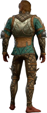 Ironwood Breastplate High Elf Back