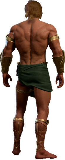 Angelic Scion Outfit High Elf Back