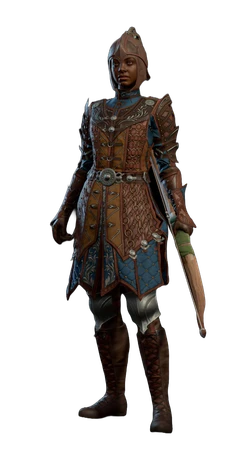 Female Wood Elf model