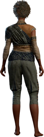 Garb of the Land and Sky Human Back