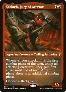 Commander Legends' Karlach, Fury of Avernus