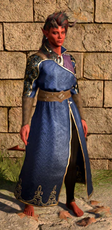 The Protecty Sparkswall worn by Karlach