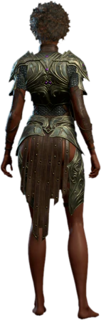 Psionic Ward Armour Human Back