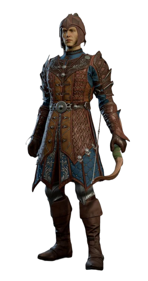Male Wood Elf Model