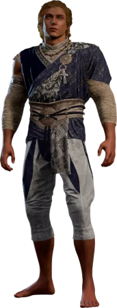 Drunken Cloth Half-Elf Front