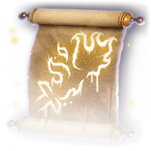 Scroll of Flame Blade image