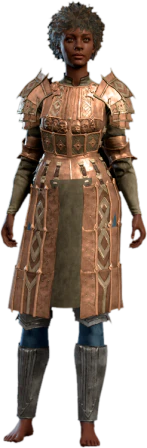 Dwarven Splintmail Human Front