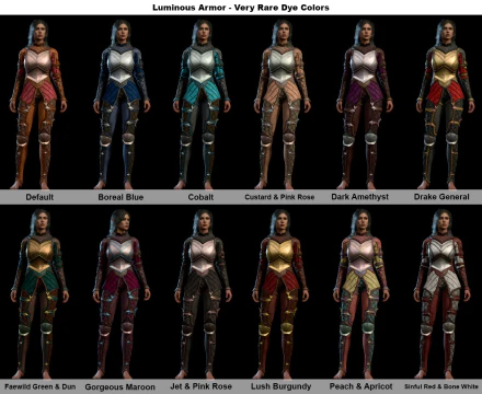 Very Rare Dye colors